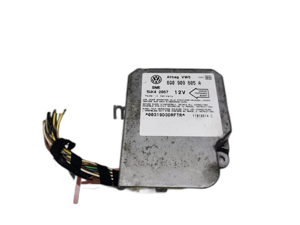 Calculator airbag Volkswagen Polo (6N2) Hatchback 2001 1.4 16v VOLKSWAGEN POLO (6N2) [ 1999 - 2001 ] OEM 6Q0909605A