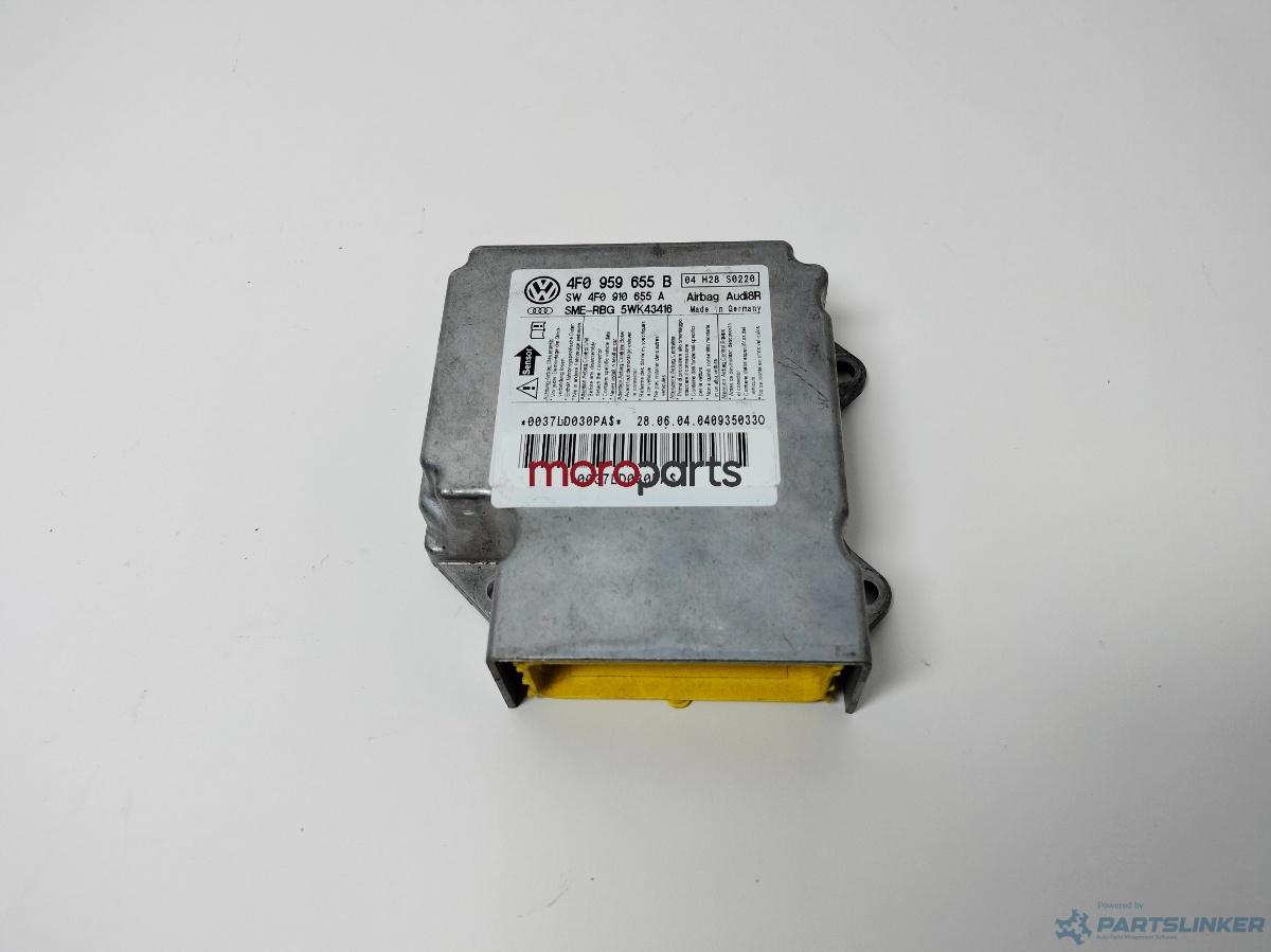 Calculator airbag AUDI A6/S6 III Saloon (4F2, C6) [ 2004 - 2011 ] TDI (BLB, BRE) 103KW|140HP VAG OEM 4F0959655B / 4F0910655A