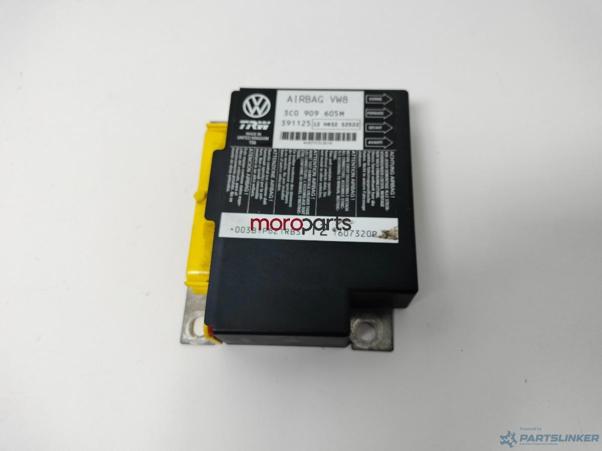 Calculator airbag VOLKSWAGEN PASSAT (3C2) [ 2005 - 2010 ] TDI (BMP) 103KW|140HP VAG OEM 3C0909605M