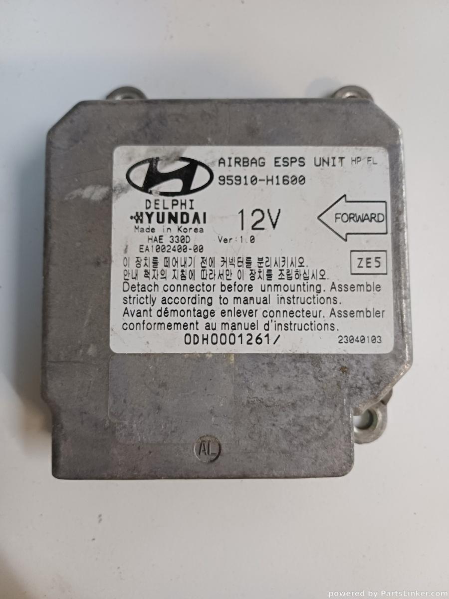 Modul airbag 95910H1200 9591026600 959103E100 9591026700 KIA SORENTO I (JC) [ 2002 - > ], HYUNDAI SANTA FE I (SM) [ 2000 - 2006 ], HYUNDAI TERRACAN (HP) [ 2001 - 2008 ] OEM 95910H1600