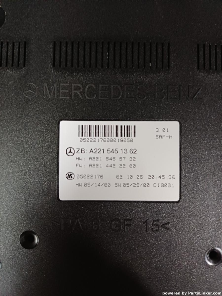 Calculator confort MERCEDES-BENZ S-CLASS II (W221, C215) [ 2005 - 2013 ] OEM a2215451362 – foto 2