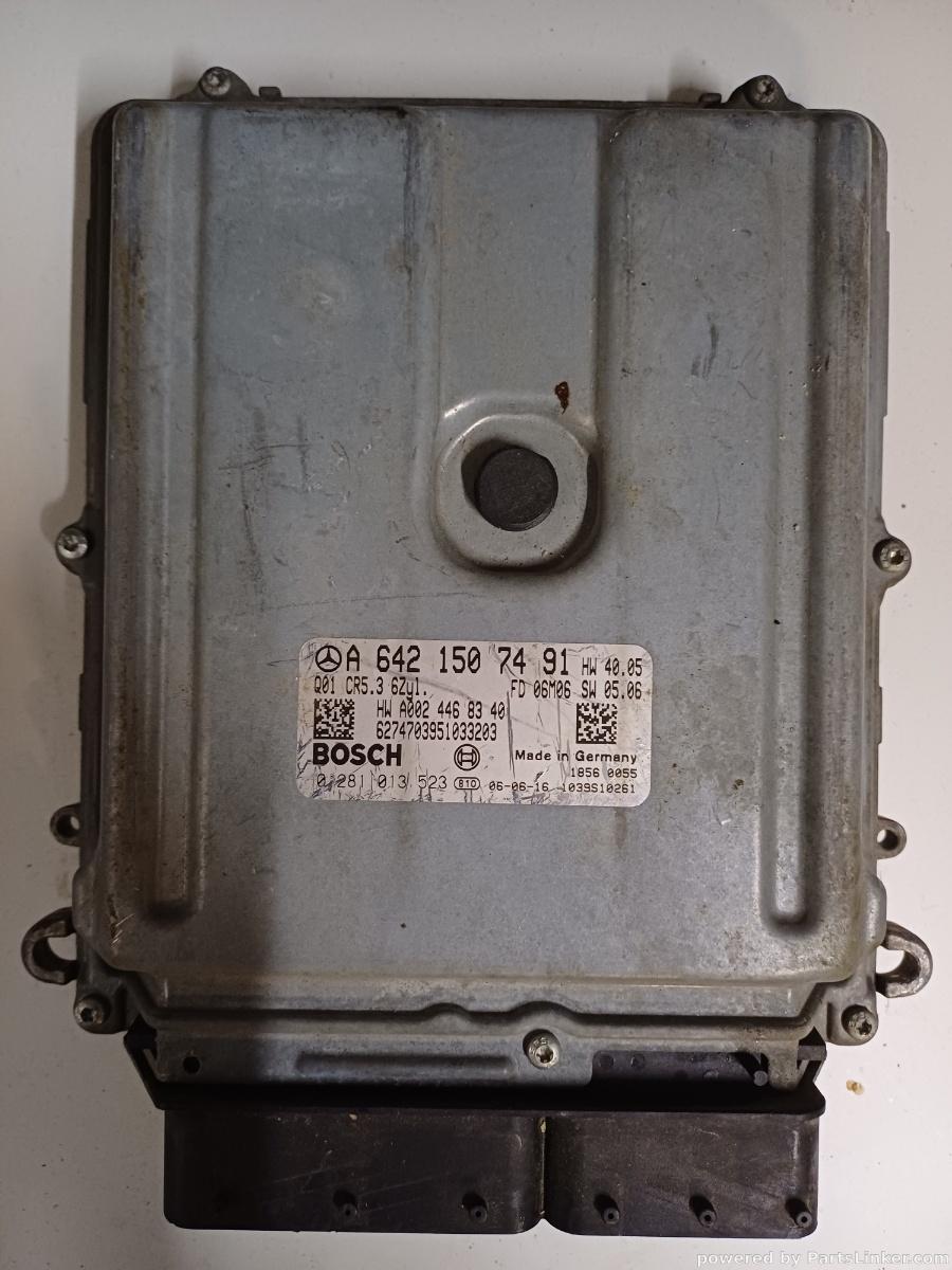 Calculator ECU MERCEDES-BENZ S-CLASS II (W221, C215) [ 2005 - 2013 ] BOSCH 0281013523 OEM A6421507491