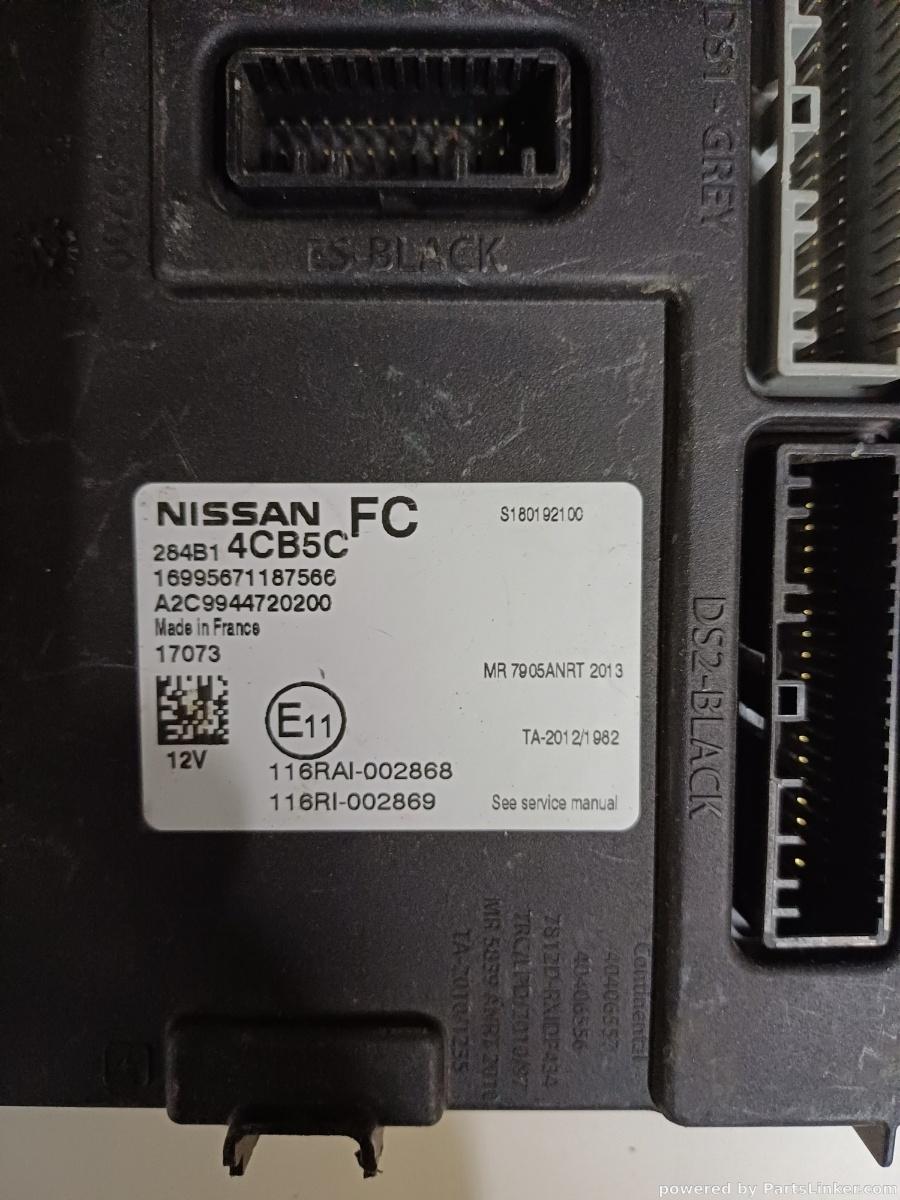 Calculator confort NISSAN QASHQAI / QASHQAI +2 I (J10, JJ10) [ 2006 - 2014 ] OEM A2C99447220200 – foto 2