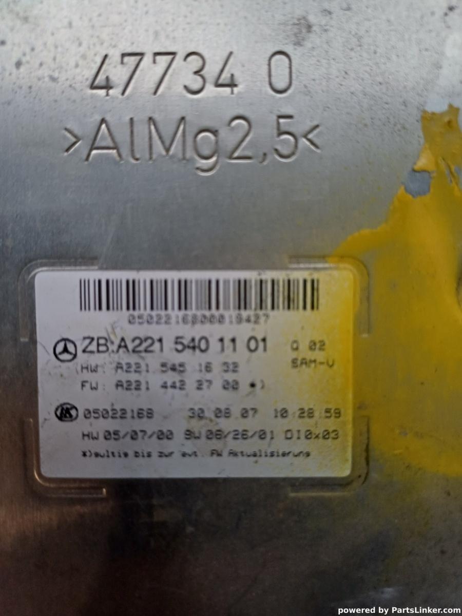Calculator confort MERCEDES-BENZ S-CLASS II (W221, C215) [ 2005 - 2013 ] OEM A2215401101 – foto 2