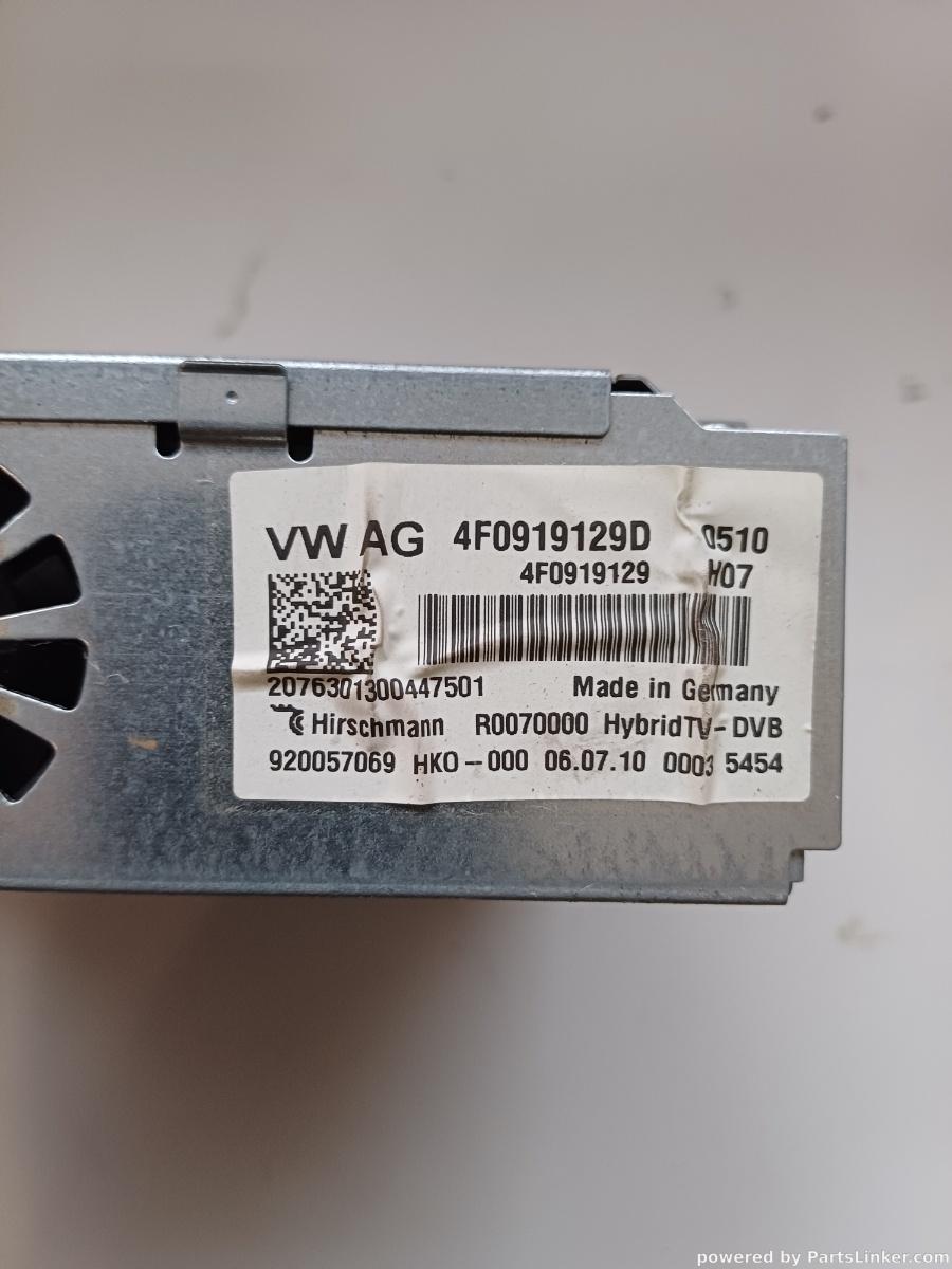 TV tuner auto AUDI A8 III (4H2, 4H8, 4HC, 4HL) [ 2009 - 2018 ] OEM 4F0919129D – foto 3