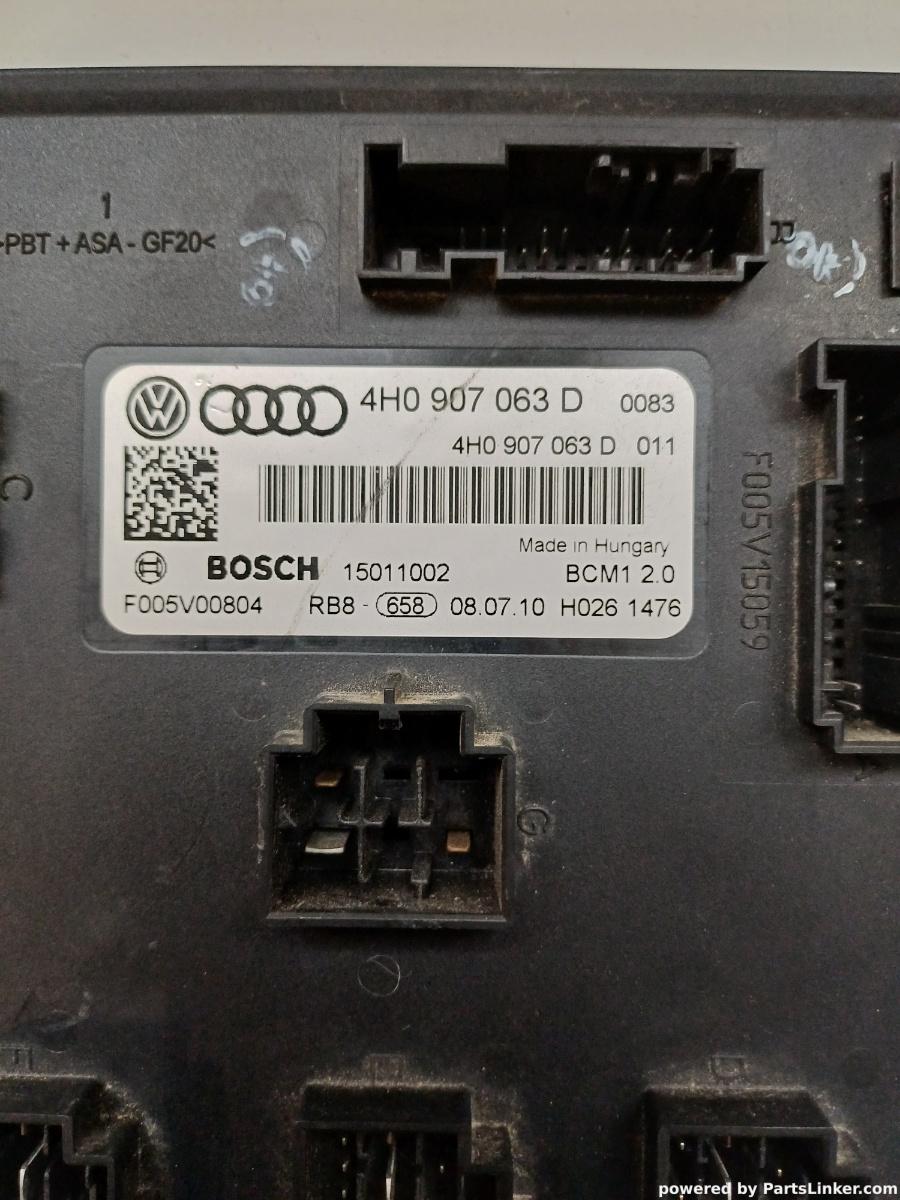 Calculator confort AUDI A8 III (4H2, 4H8, 4HC, 4HL) [ 2009 - 2018 ] BOSCH 15011002 OEM 4H0907063D – foto 2