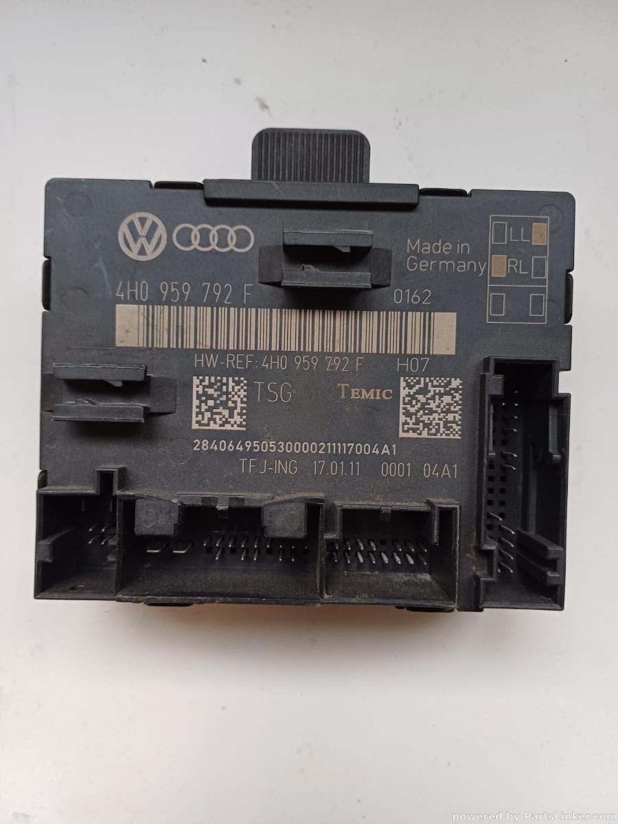 Modul control AUDI A8 III (4H2, 4H8, 4HC, 4HL) [ 2009 - 2018 ] OEM 4H0959792F