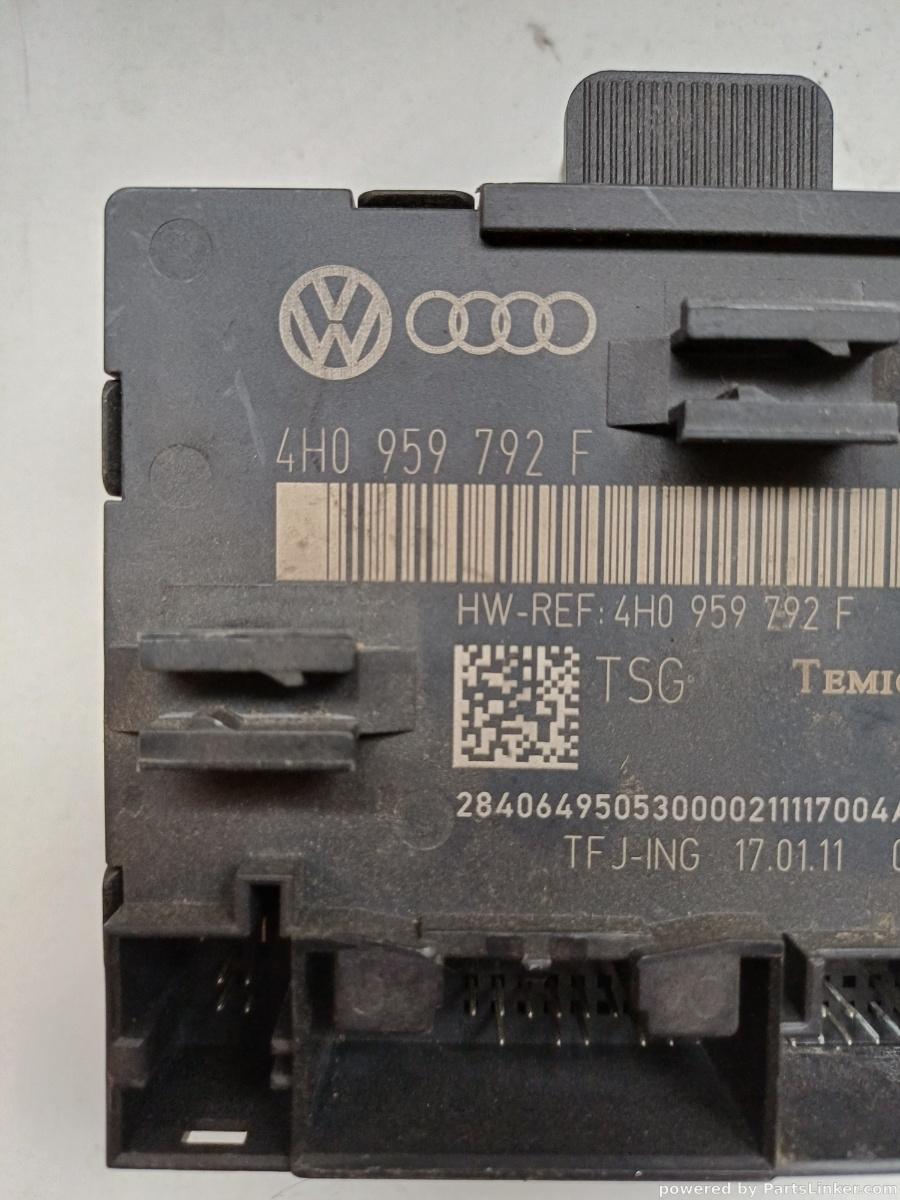 Modul control AUDI A8 III (4H2, 4H8, 4HC, 4HL) [ 2009 - 2018 ] OEM 4H0959792F – foto 2