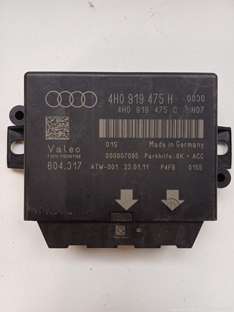 Calculator confort senzori parcare AUDI A8 III (4H2, 4H8, 4HC, 4HL) [ 2009 - 2018 ] OEM 4H0919475H