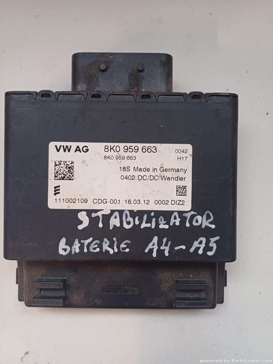 Regulator tensiune baterie AUDI A5/S5 (8T3) [ 2007 - 2017 ] OEM 8K0959663