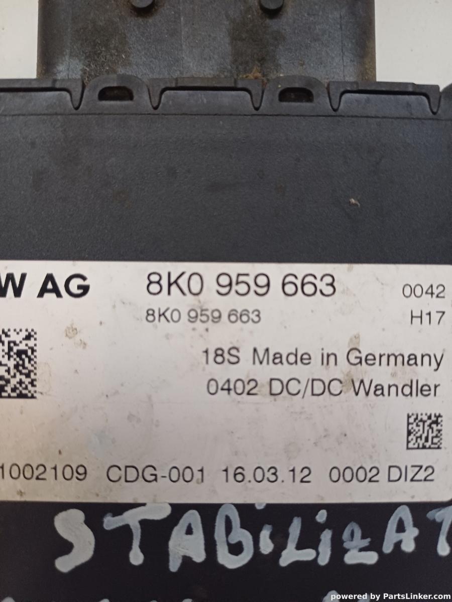 Regulator tensiune baterie AUDI A5/S5 (8T3) [ 2007 - 2017 ] OEM 8K0959663 – foto 2