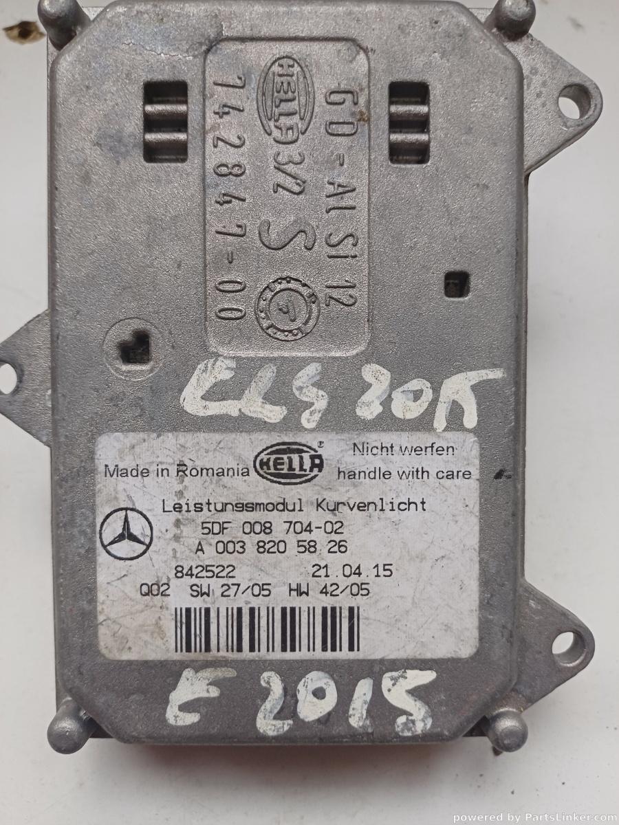Balast Xenon MERCEDES-BENZ CLS II (C218) [ 2010 - > ] OEM A0038205826