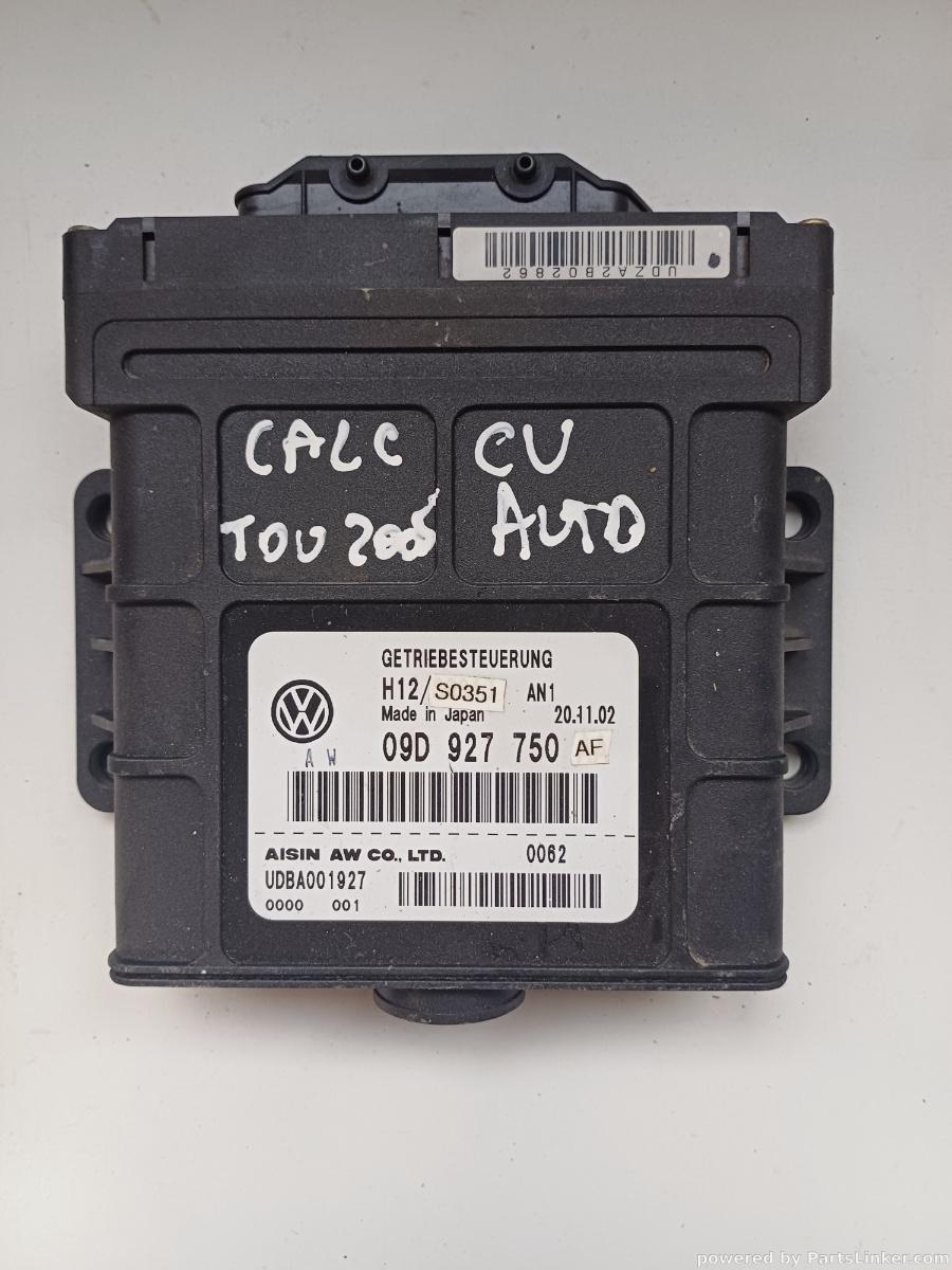 Calculator cutie automata VOLKSWAGEN TOUAREG (7LA, 7L6, 7L7) [ 2002 - 2013 ] OEM 09D927750