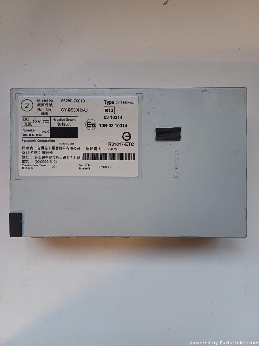 Amplificator audio LEXUS CT (ZWA10_) [ 2010 - > ] 200h (2ZR-FXE, 5ZR-FXE) 73KW|99HP OEM 8628076010
