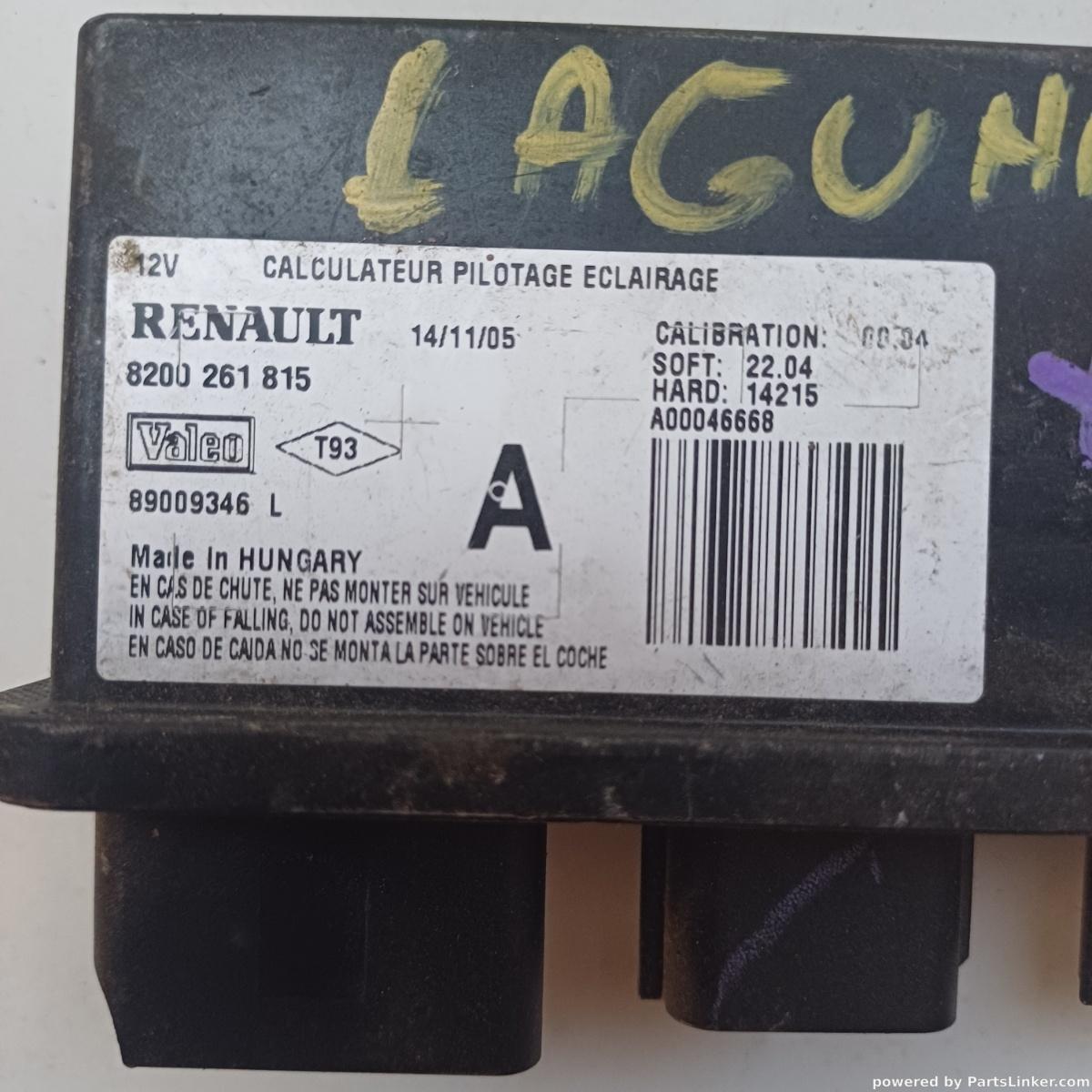 Balast Xenon RENAULT LAGUNA II (BG0/1_) [ 2001 - 2007 ] OEM 8200261815 – foto 2