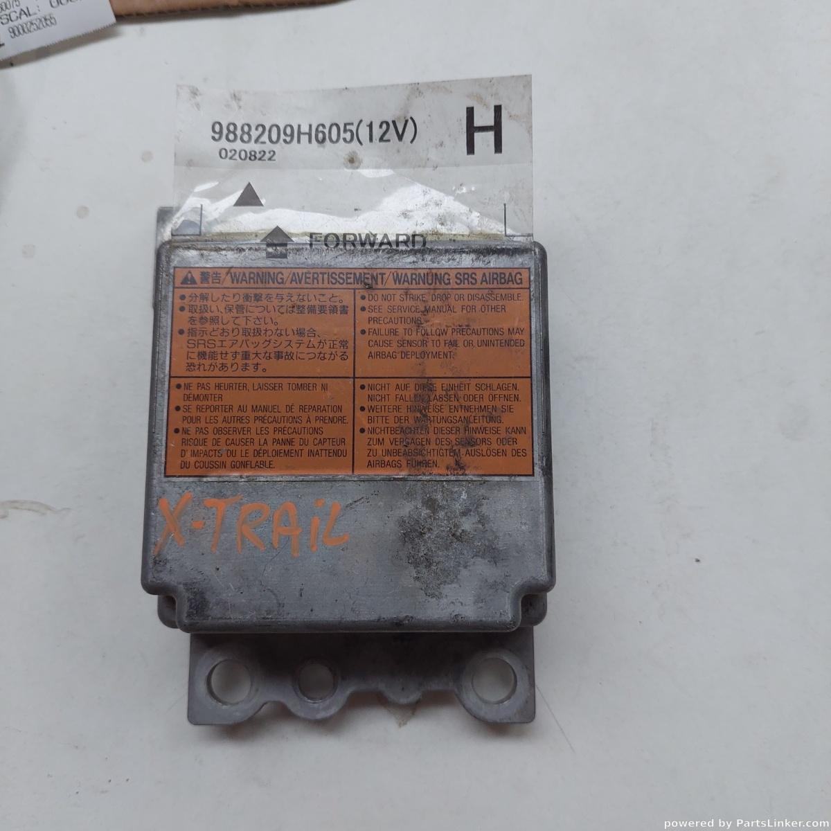 Calculator airbag NISSAN X-TRAIL (T30) [ 2001 - 2013 ] OEM 988209h605