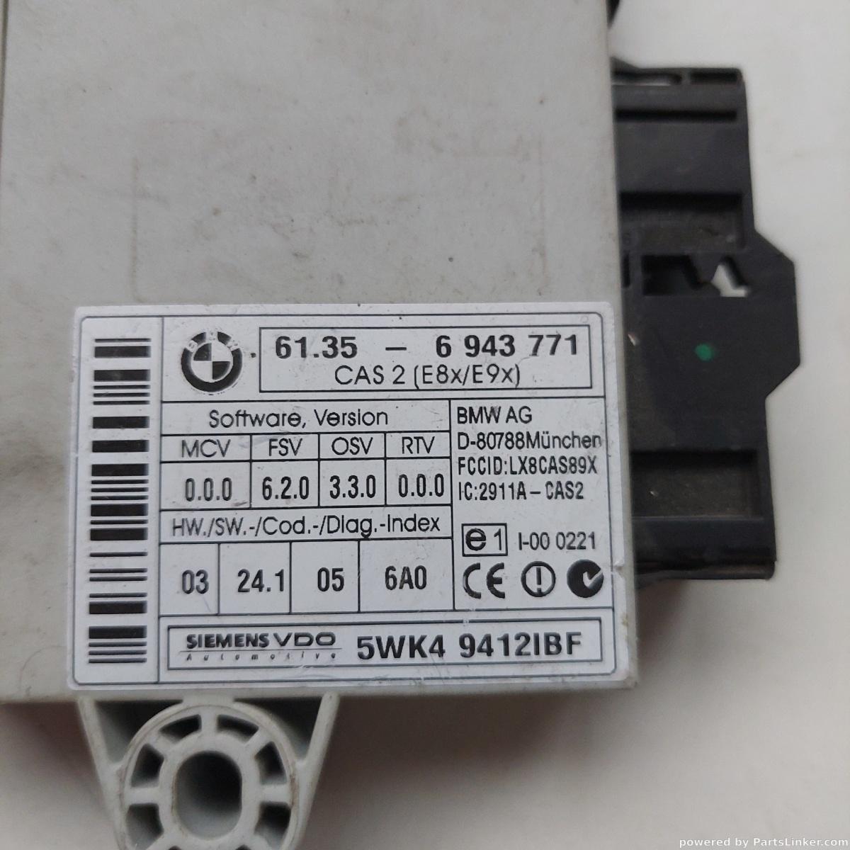 ECU modul/unitate de control motor BMW 3 V E90 2004 - 2012 6943771 – foto 2