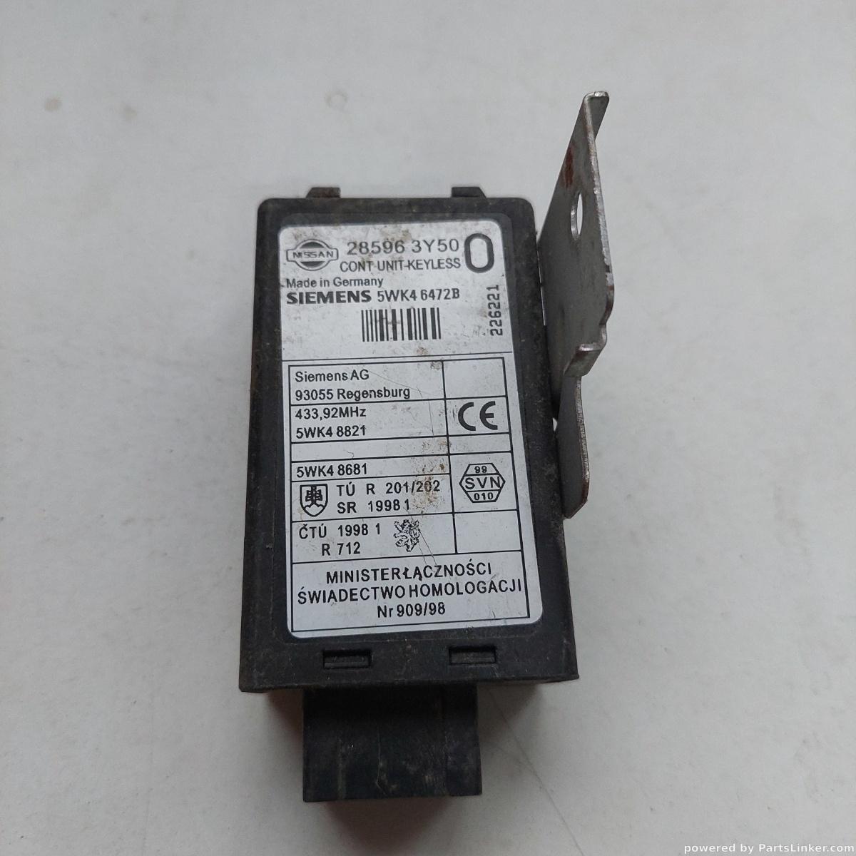 Modul Confort /Calculator NISSAN X-TRAIL (T30) [ 2001 - 2013 ] OEM 285963y50
