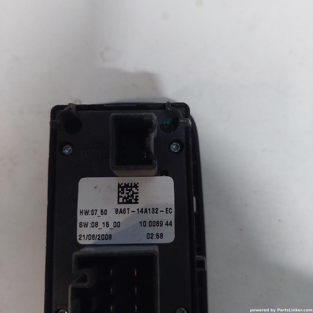 Panou comanda geamuri stanga fata FORD FIESTA VI Van [ 2009 - > ] OEM 8a6t14a132ex – foto 2