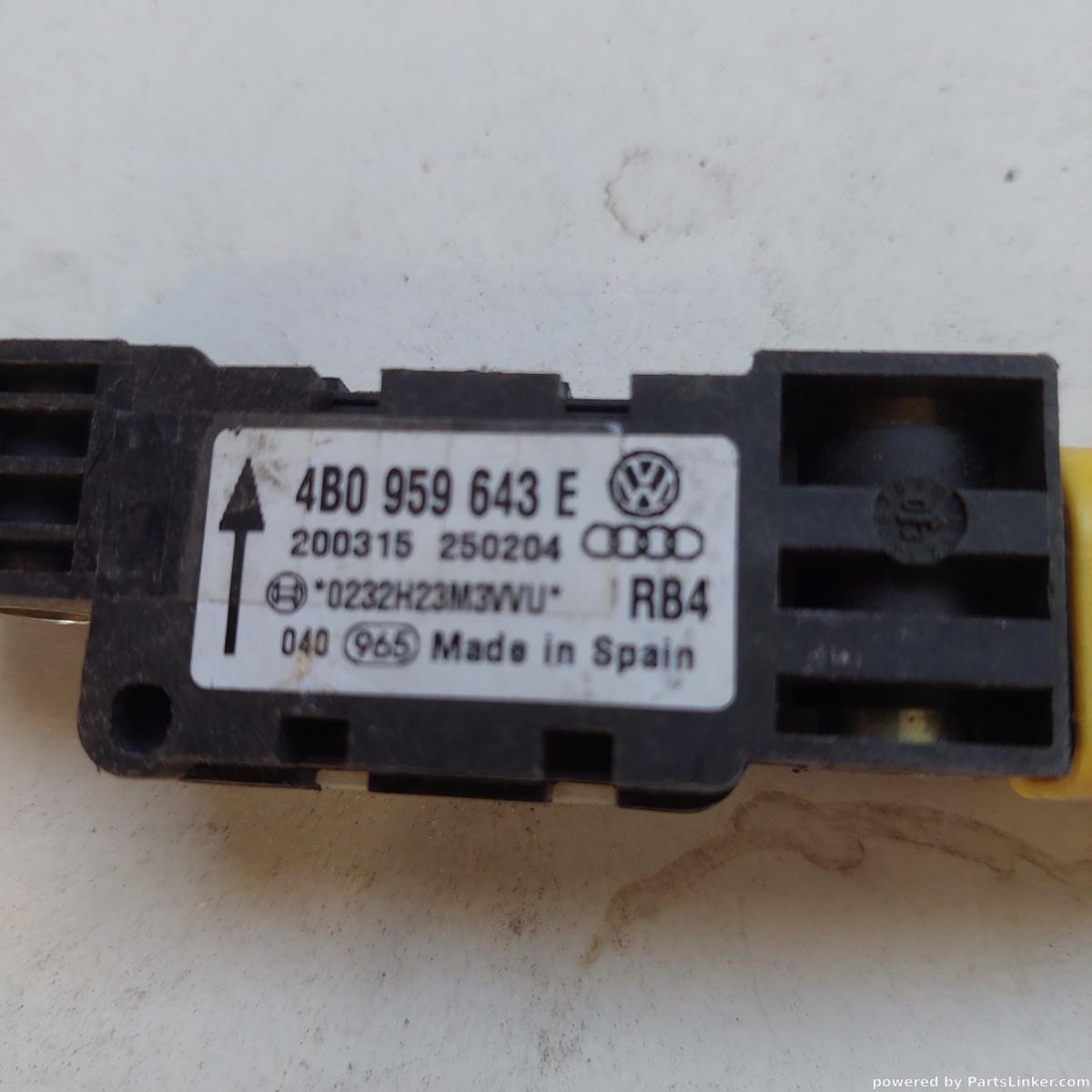 Senzor impact airbag AUDI A8 II (4E2, 4E8) [ 2002 - 2010 ] 4b0959643e – foto 2