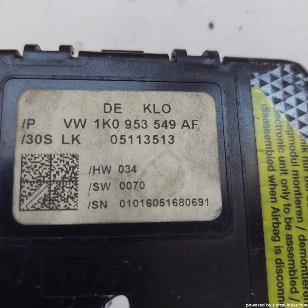 Modul coloana volan  VOLKSWAGEN GOLF V Variant (1K5) [ 2007 - 2009 ] OEM 1k0953549af – foto 2