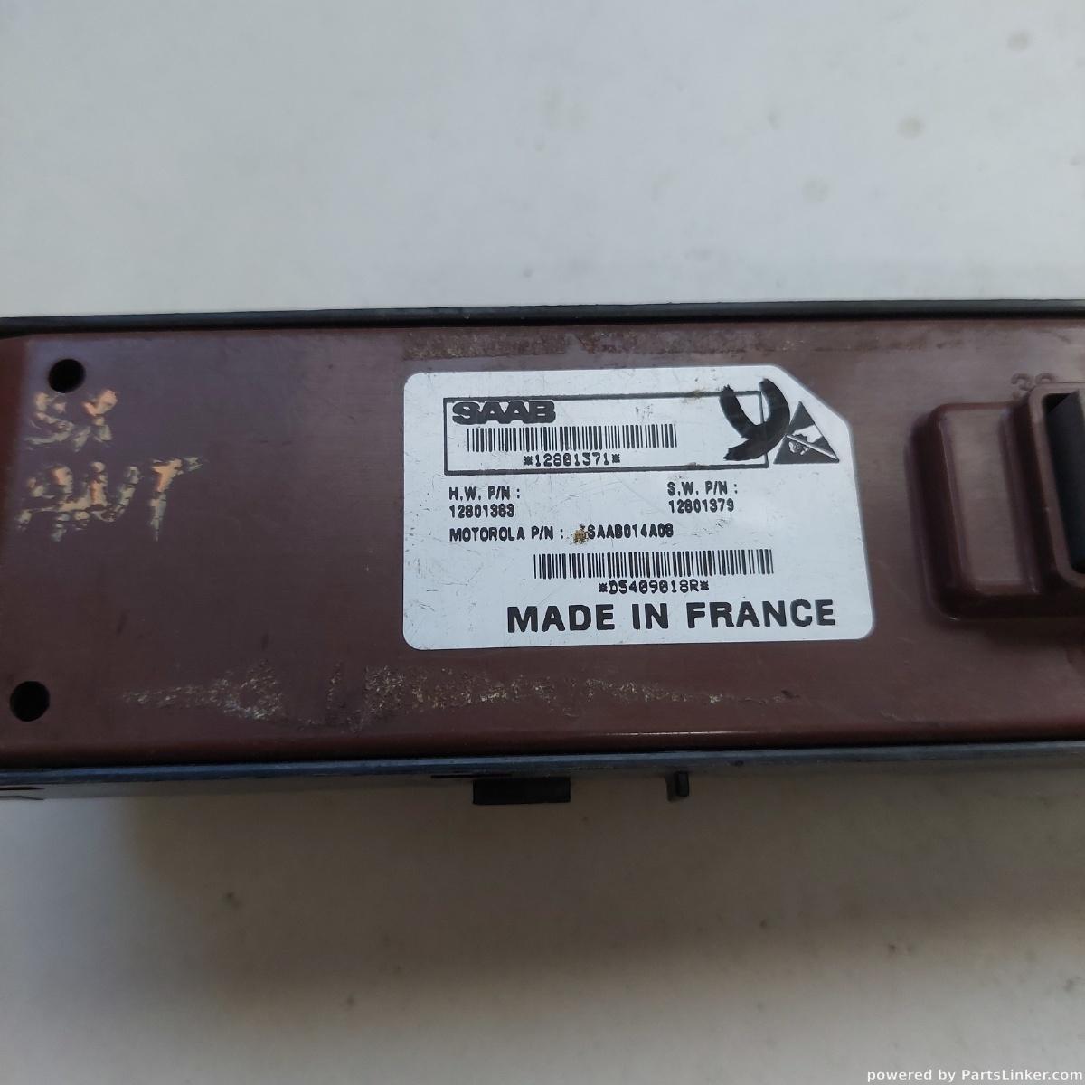 Butoane geamuri electrice SAAB 9-3 Convertible (YS3F) [ 2003 - 2015 ] OEM 12801371 – foto 2