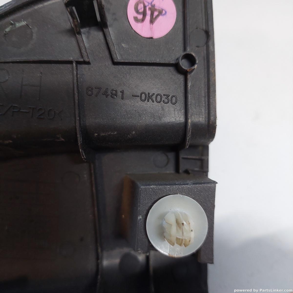 Ornamente stanga fata TOYOTA HILUX VII Pickup (_N1_, _N2_, _N3_) [ 2004 - > ] OEM 674910k030 – foto 2