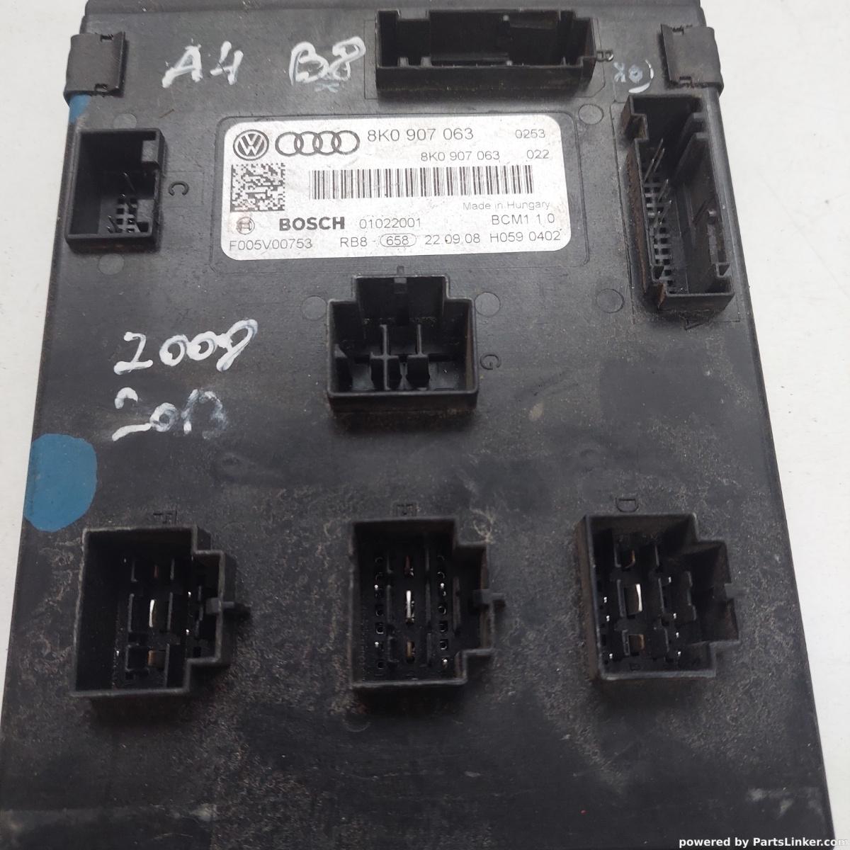Modul confort  AUDI A4 IV Avant (8K5, B8) [ 2007 - 2015 ] OEM 8k0907063