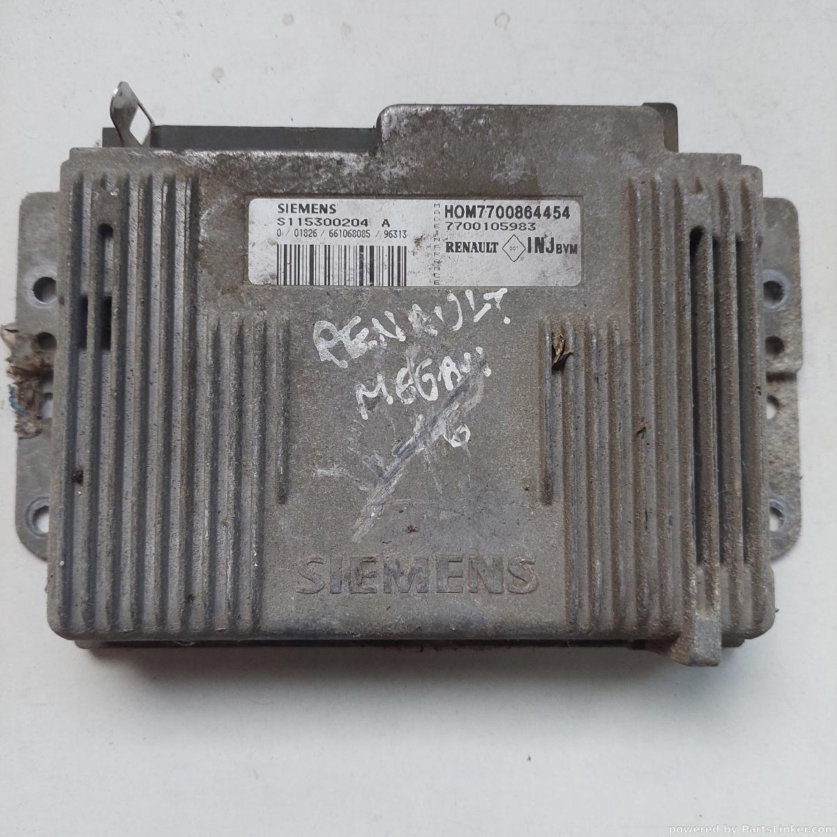 Calculator motor RENAULT MEGANE I Classic (LA0/1_) [ 1996 - 2008 ] OEM S115300204a