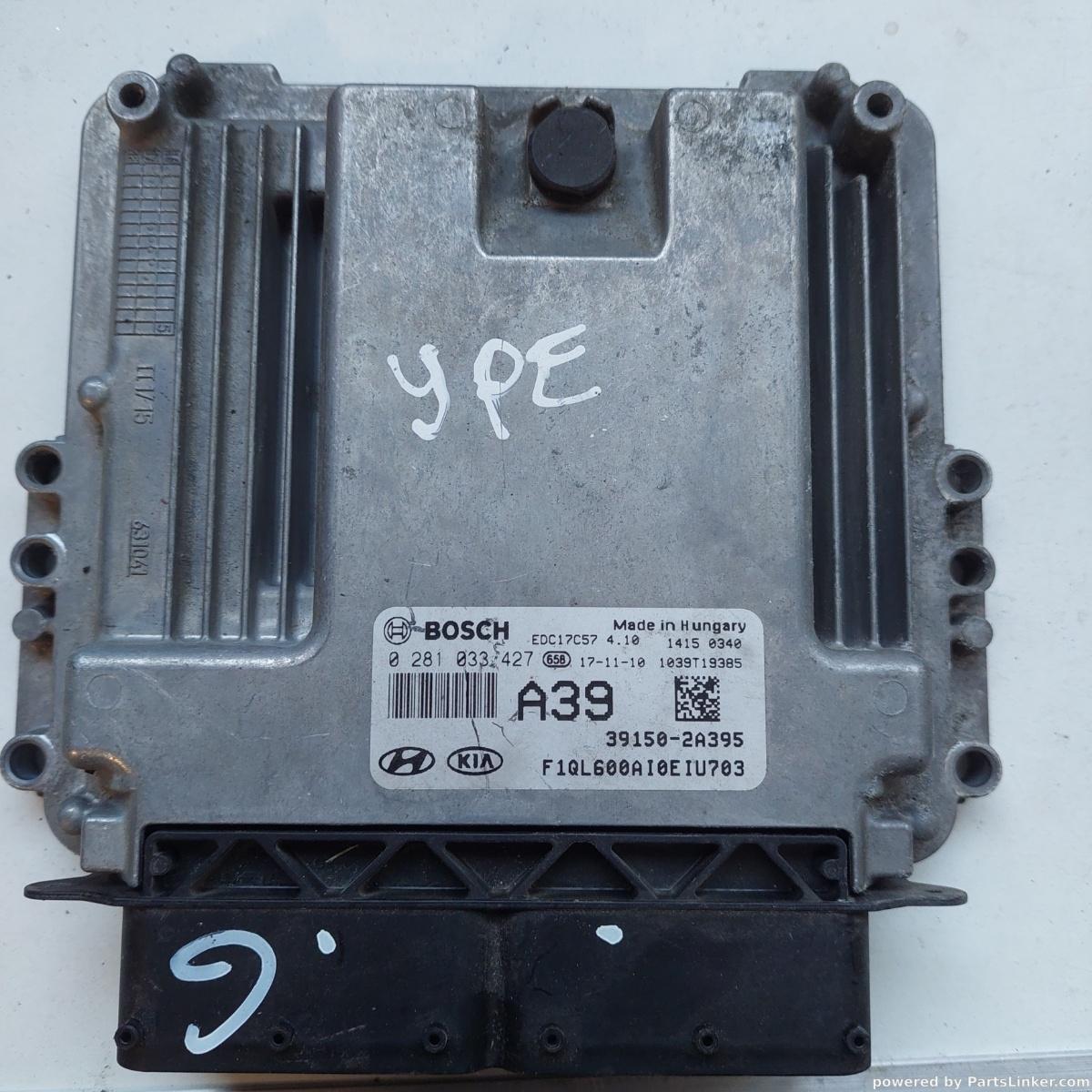 Calculator motor KIA SPORTAGE SL 2009 - > 1.7 CRDi D4FD 0281033427