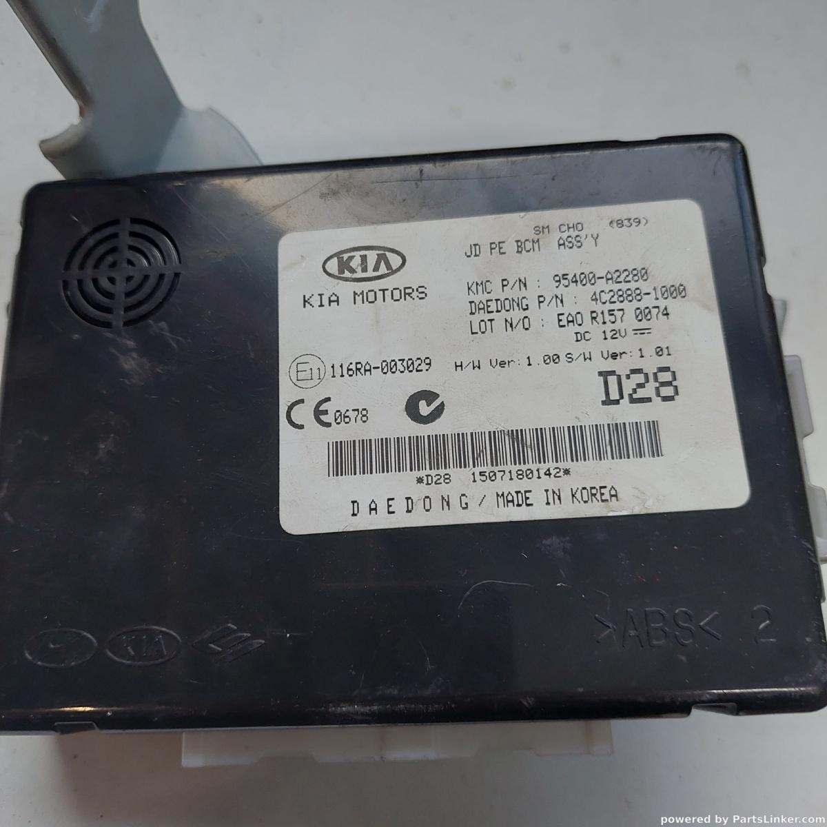 Calculator confort KIA CEED (JD) [ 2012 - > ] OEM 116ra003029
