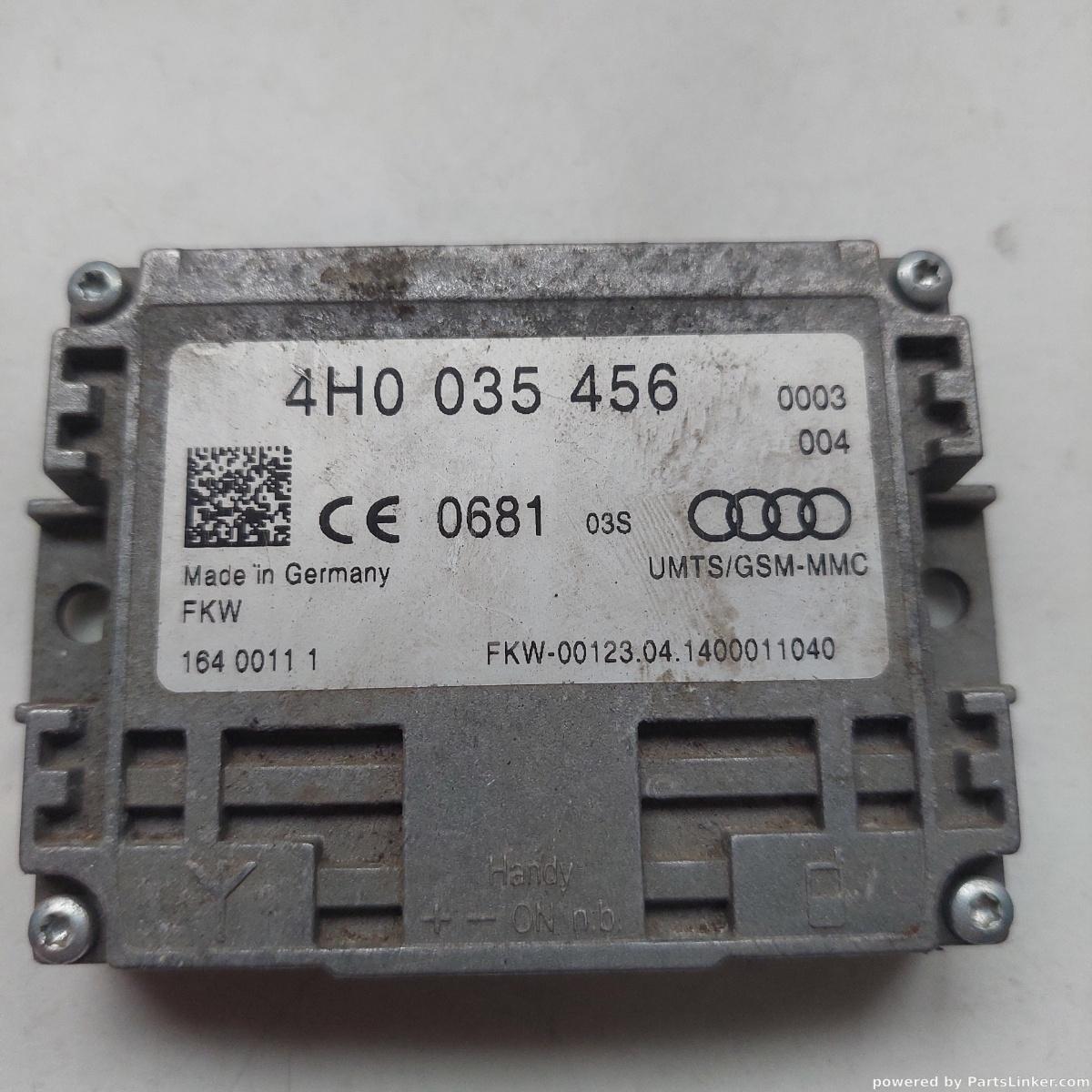 Amplificator antena  AUDI A6 IV Avant (4G5, C7, 4GD) [ 2011 - 2018 ] OEM 4h0035455