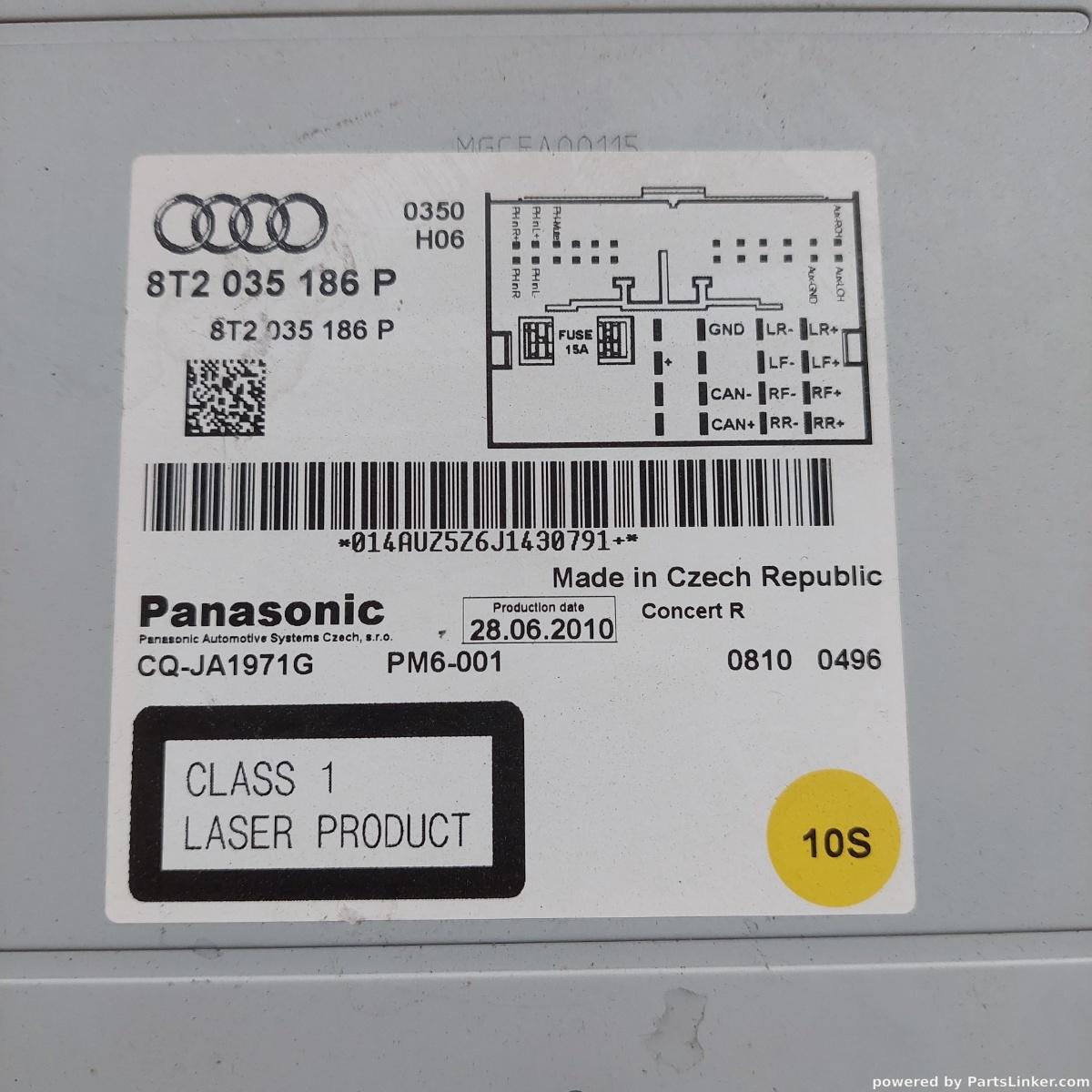 Radio CD  AUDI A5/S5 (8T3) [ 2007 - 2017 ] OEM 8t2035186p – foto 2
