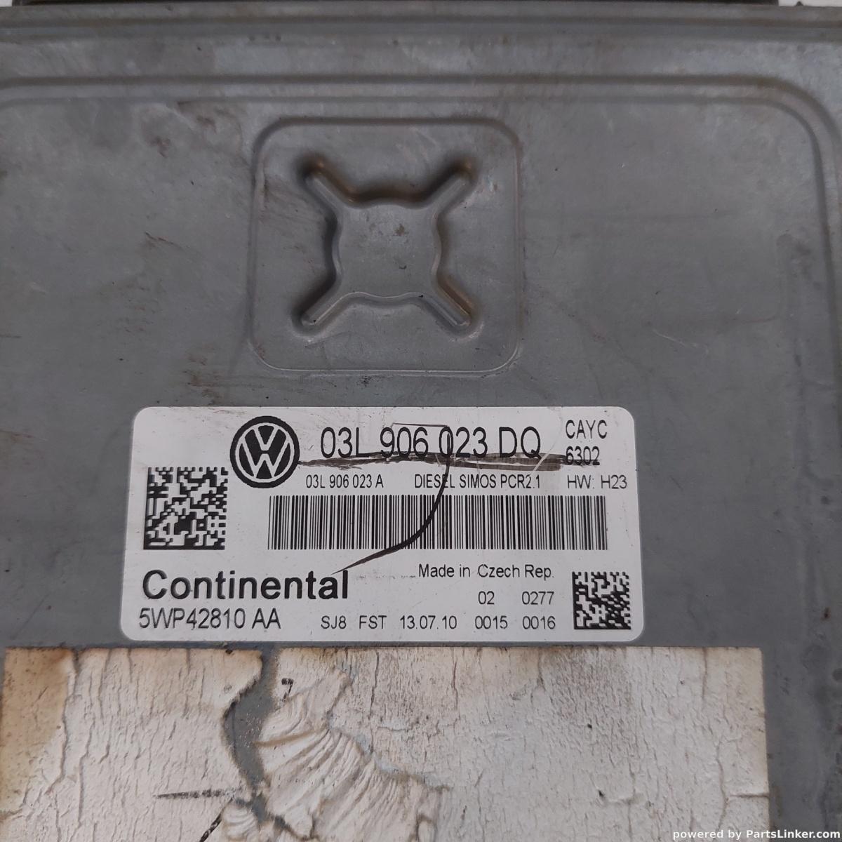 Calculator motor ECU  VOLKSWAGEN GOLF VI (5K1) [ 2008 - 2013 ] OEM 03i906023dq – foto 2