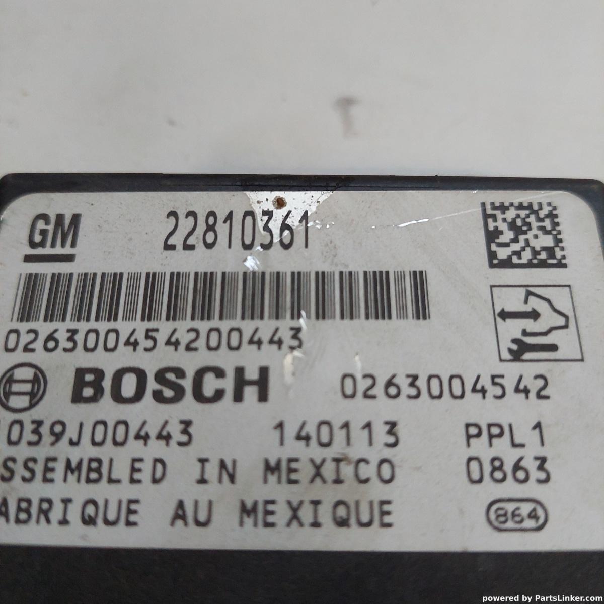 Calculator senzori parcare OPEL ASTRA J (P10) [ 2009 - 2015 ] OEM 22810361 – foto 2