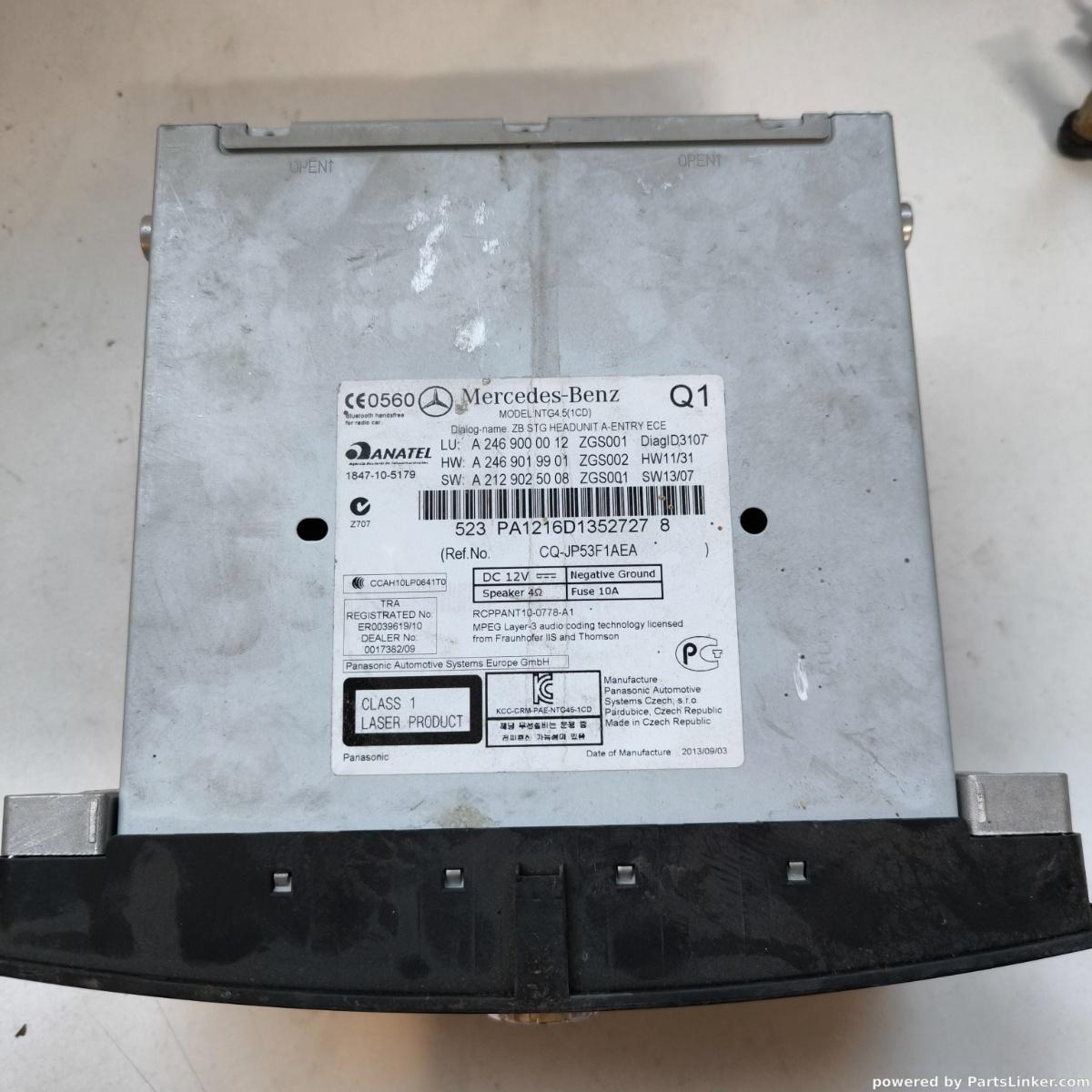 Navigatie MERCEDES-BENZ A-CLASS III (W176) [ 2012 - > ] OEM A2469000012 – foto 2