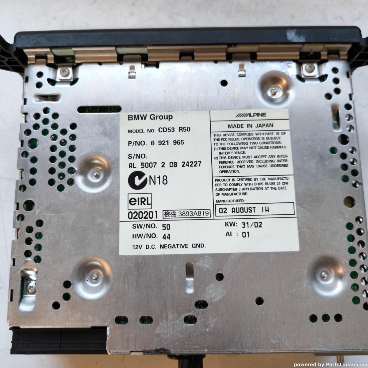 CD player auto BMW 1 (E81) [ 2006 - 2012 ] OEM Cd53r40 – foto 2