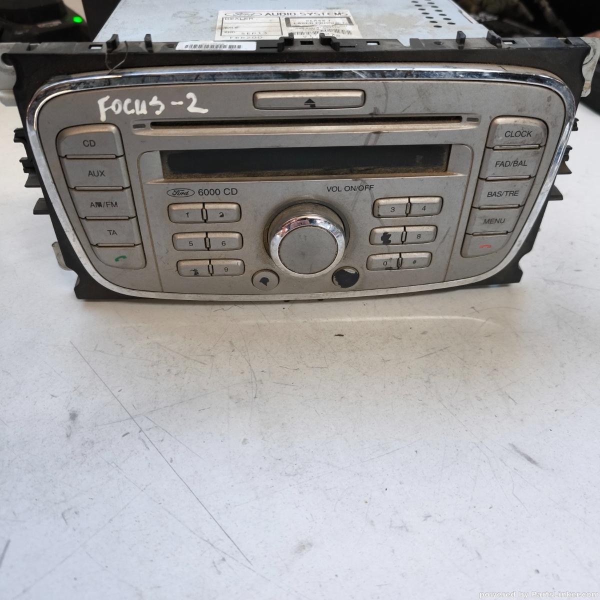 CD player auto FORD FOCUS II DA_, HCP, DP 2004 - 2013 1.6 TDCi GPDA, GPDB, GPDC, HHDA, HHDB 178278