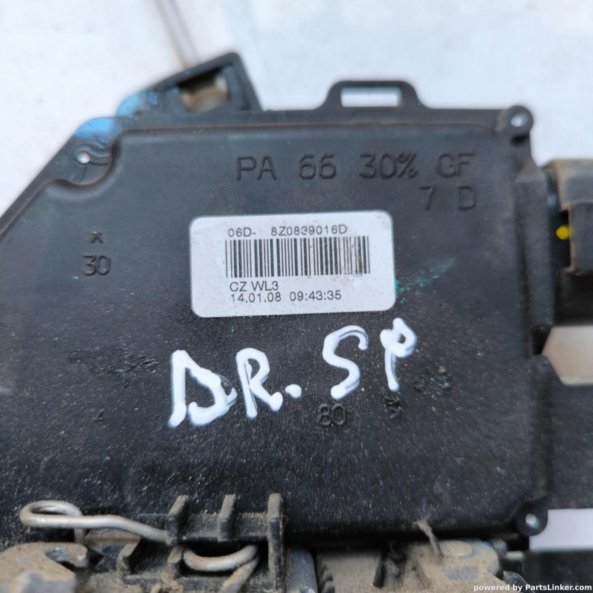 Broasca usa dreapta spate AUDI A2 (8Z0) [ 2000 - 2005 ] OEM 8z0839016d – foto 2