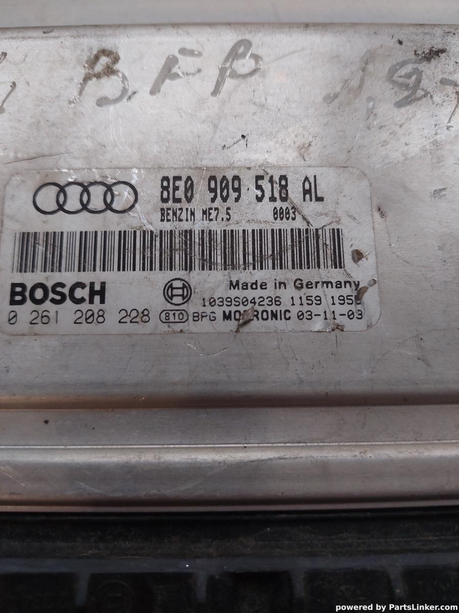 Calculator motor AUDI A4 III (8EC, B7) [ 2004 - 2008 ] OEM 8e0909518al – foto 2