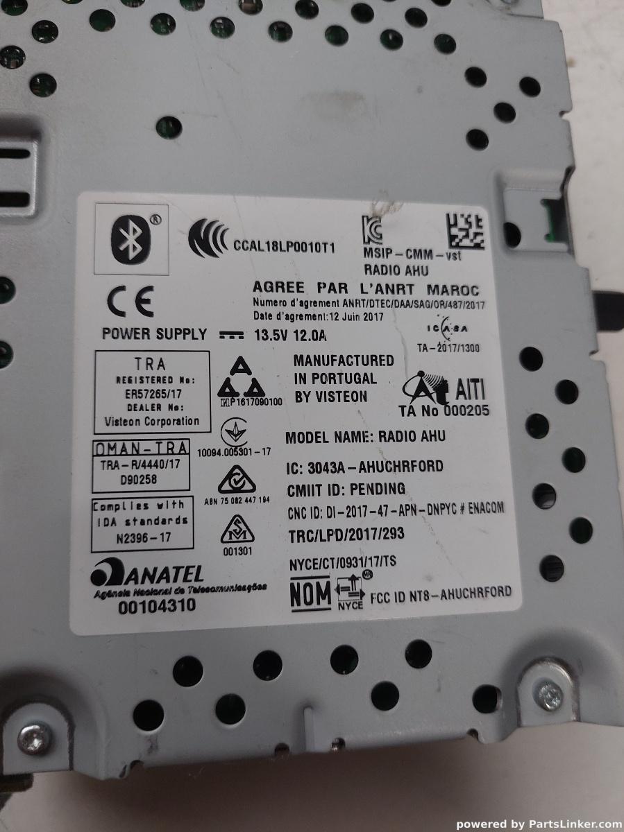 Modul control RADIO FORD FIESTA VII [ 2017 - > ] OEM 10r059605 – foto 2