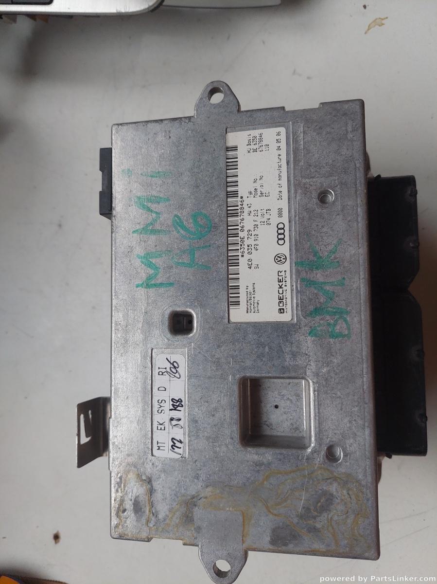 Modul interfata MMI AUDI A6/S6 III Saloon (4F2, C6) [ 2004 - 2011 ] OEM 4e0035729
