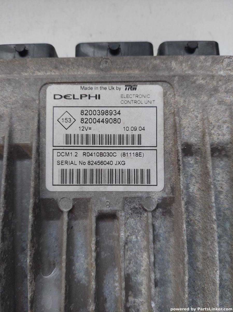 Calculator motor RENAULT MODUS / GRAND MODUS (F/JP0_) [ 2004 - > ] OEM 8200398934 – foto 2