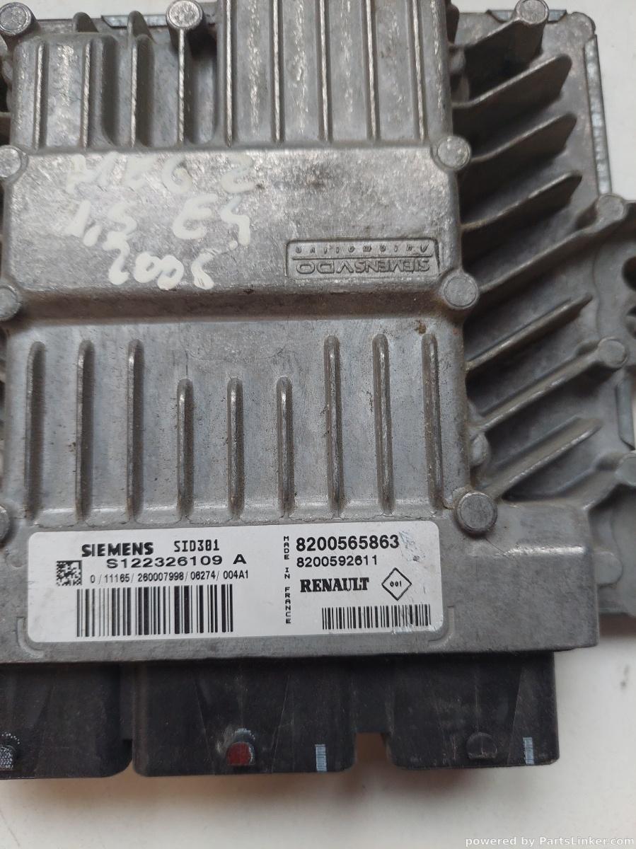 Calculator motor RENAULT MEGANE II Saloon (LM0/1_) [ 2003 - > ] OEM 8200565863 – foto 2
