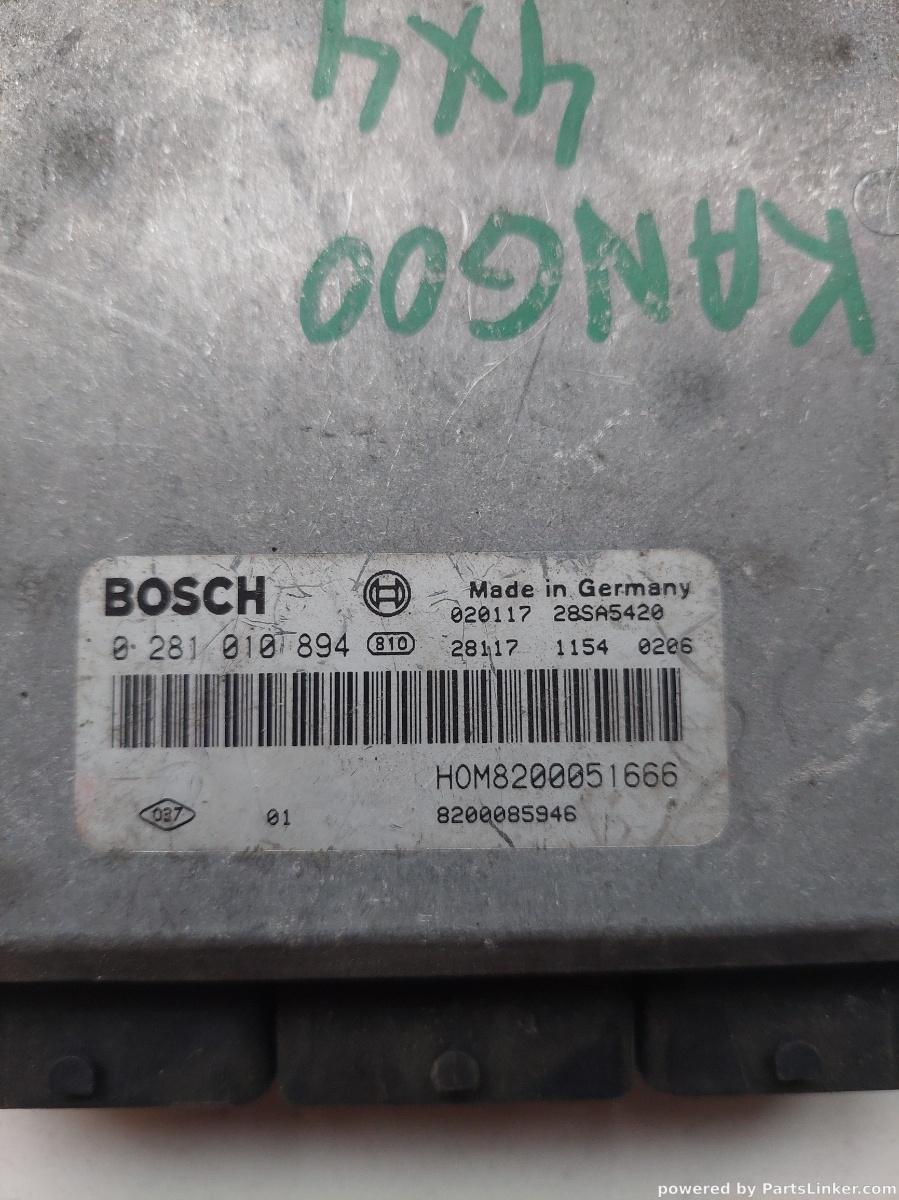 Calculator motor RENAULT KANGOO (KC0/1_) [ 1997 - > ] OEM 0281010894 – foto 2