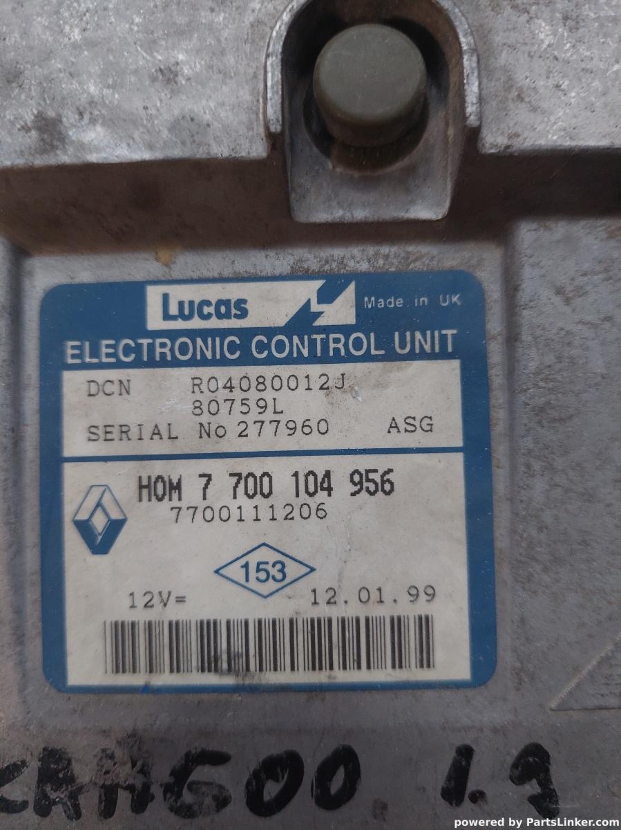 Calculator motor RENAULT KANGOO (KC0/1_) [ 1997 - > ] OEM R4080012j – foto 2