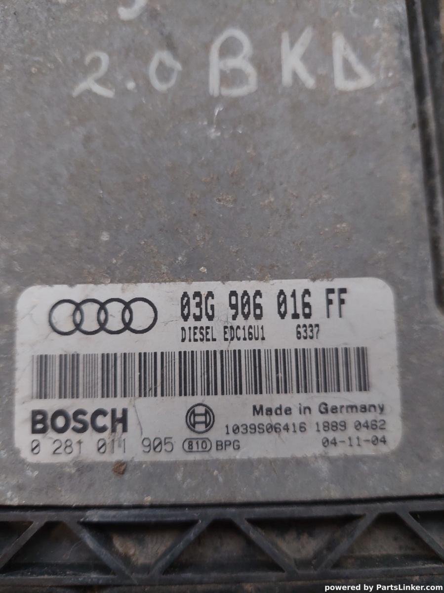 Calculator ECU AUDI A3 II (8P1) [ 2003 - 2013 ] OEM 03g906016ff – foto 2