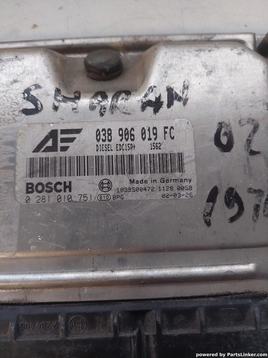 Calculator ECU FORD GALAXY (WGR) [ 1995 - 2006 ] OEM 038906019fc – foto 2