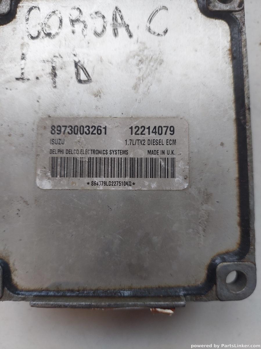 Calculator ECU OPEL CORSA C (F08, F68, X01) [ 2000 - 2009 ] OEM 8973003261 – foto 2