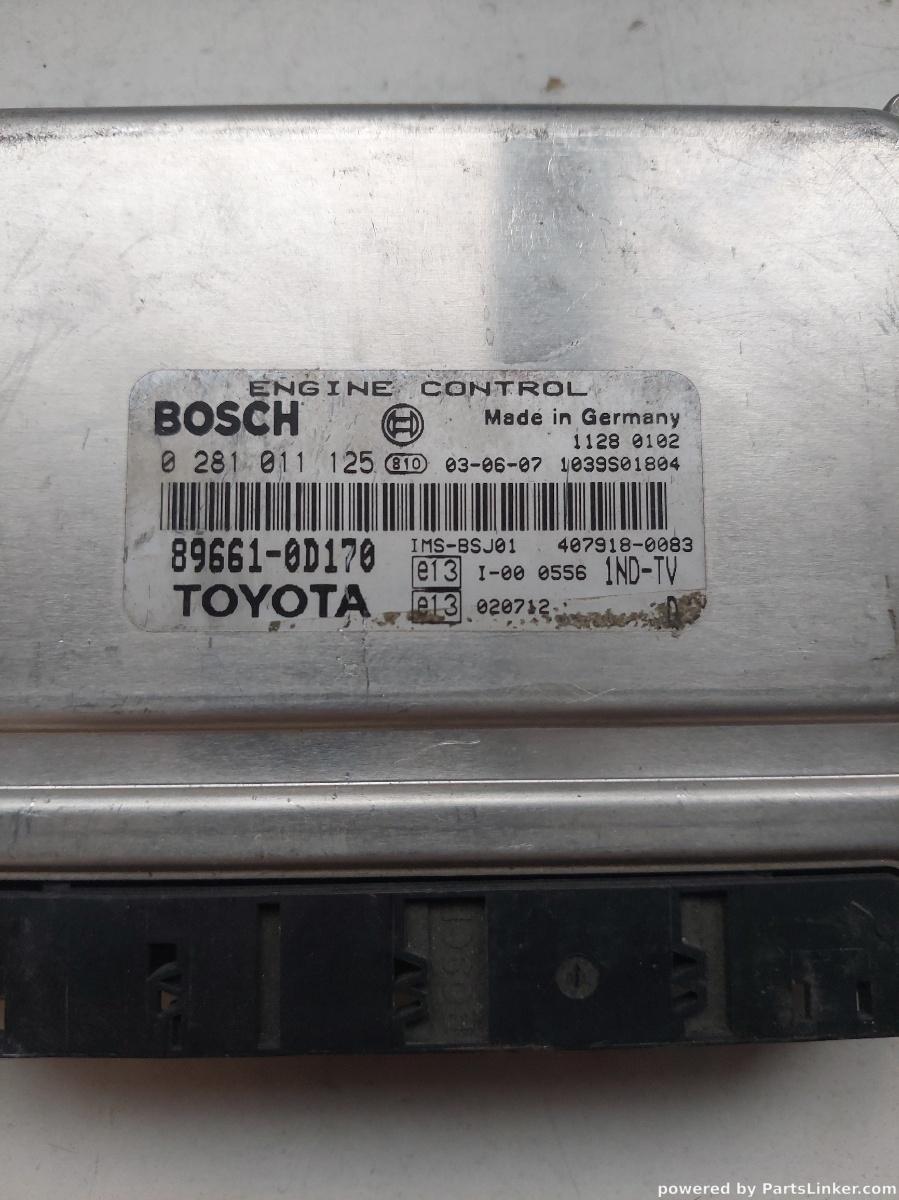 Calculator ECU TOYOTA YARIS (_P9_) [ 2005 - > ] OEM 0281011125 – foto 2
